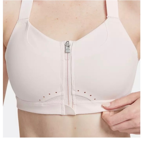 NWT Nike Women's Dri-FIT Alpha High-Support Padded Zip-Front Sports Bra - Picture 3 of 6